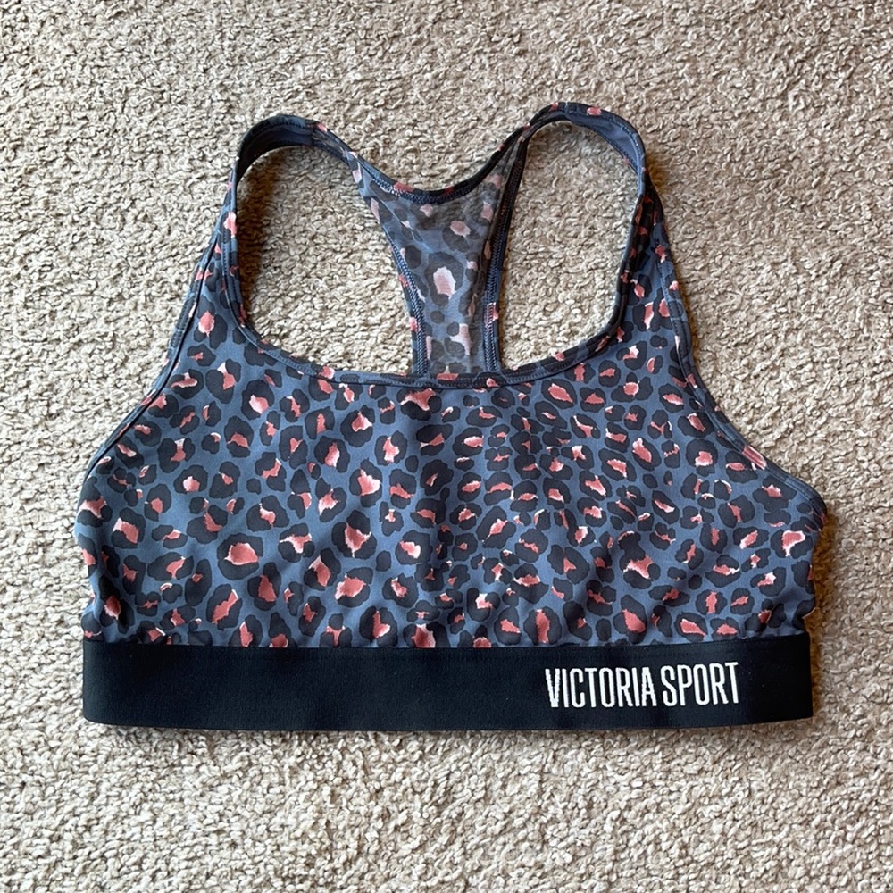 Victoria’s Secret, medium sports bra w/ mesh back